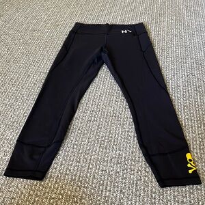 Peleton Lululemon Cropped Leggings Size 8